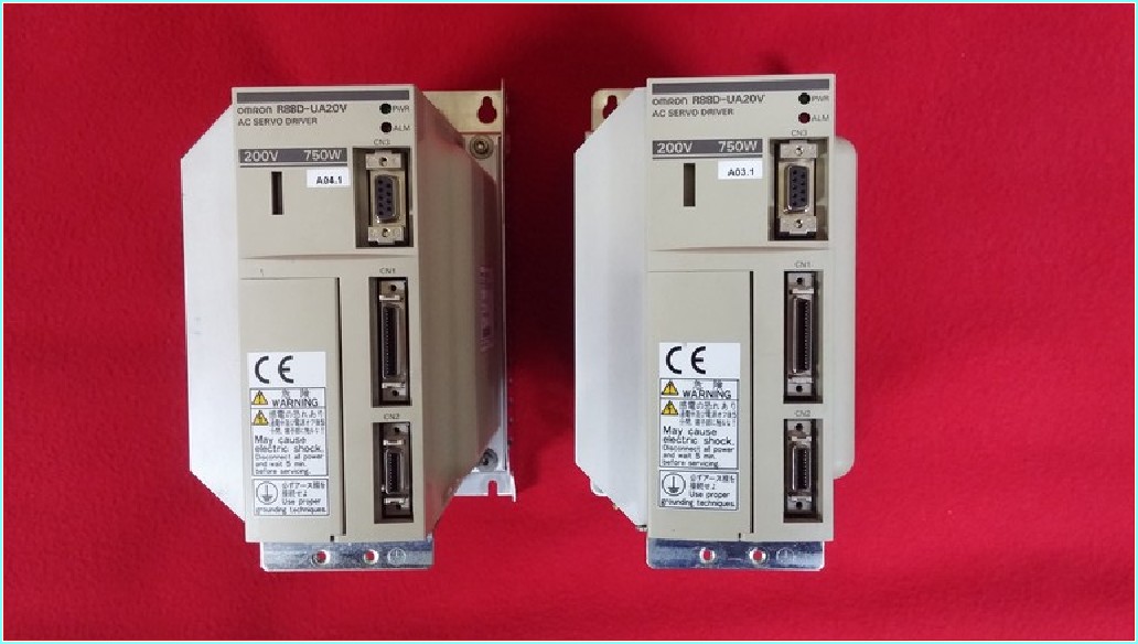 OMRON R88D-UA20V 750W SERVO SÜRÜCÜ VE R88M-U75030VA-S1 SERVO MOTOR TAKIM