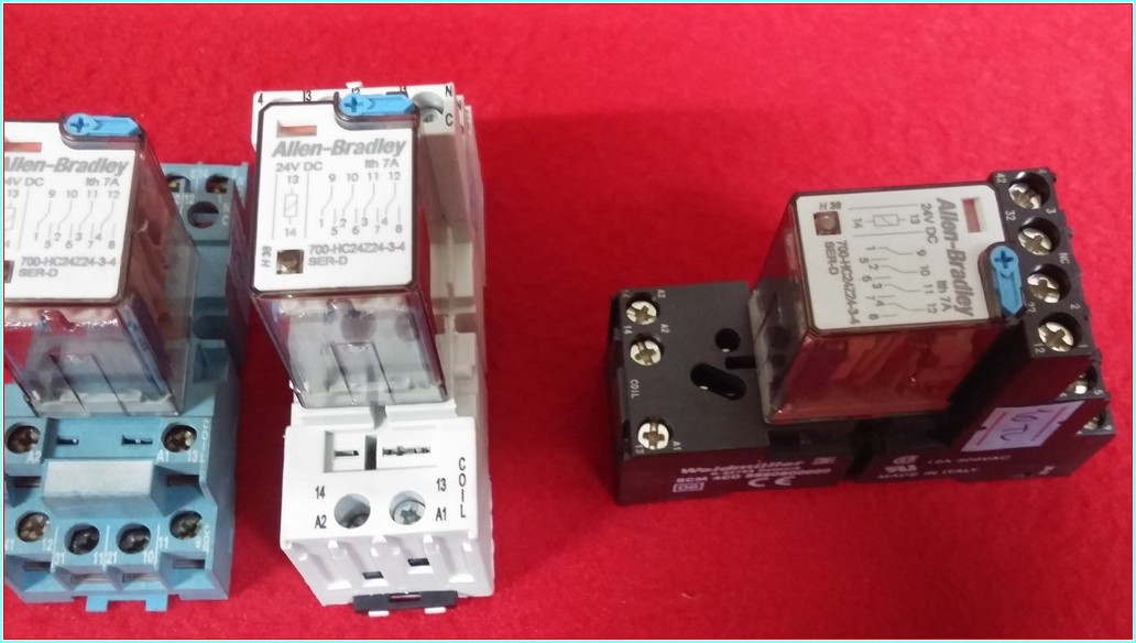 ALLEN BRADLEY 700-HC24Z24-3-4 24VDC 7A SIFIR 4 KONTAKLI MİNİ RÖLE