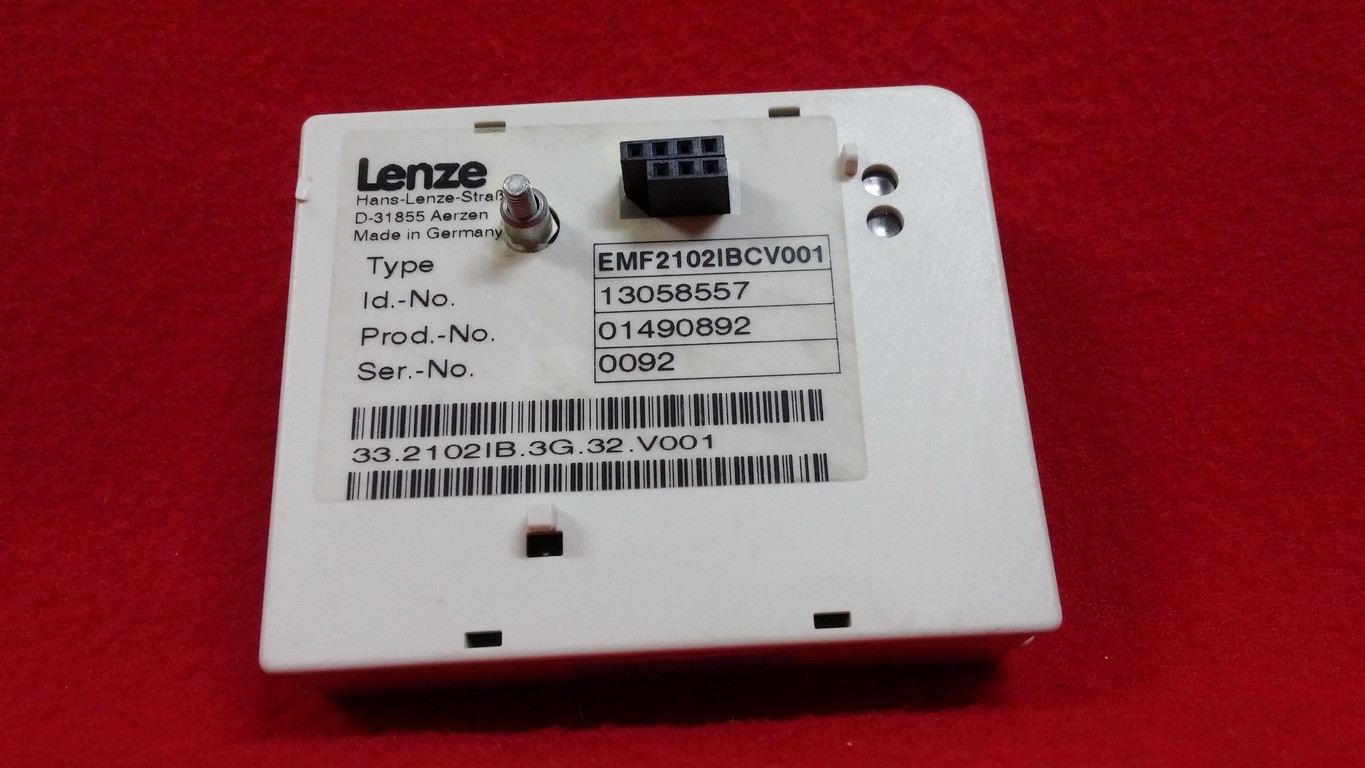 LENZE EMF2102IBCV001 EMF 2102 IBC V001 13111809 LECOM A/B 13111809 İLETİŞİM MODÜLÜ
