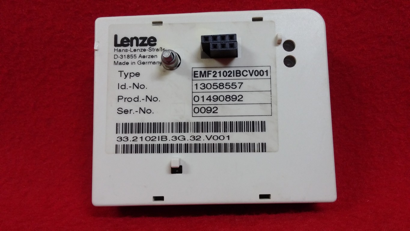 LENZE EMF2102IBCV001 EMF 2102 IBC V001 13111809 LECOM A/B 13111809 İLETİŞİM MODÜLÜ