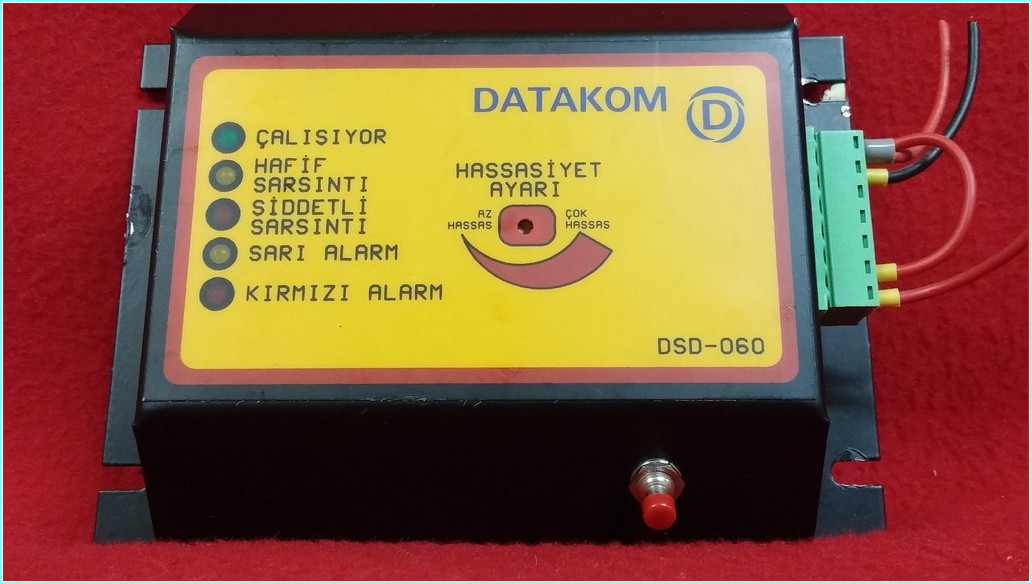 DATAKOM DSD-060 DEPREM UYARI VE KORUMA CİHAZI