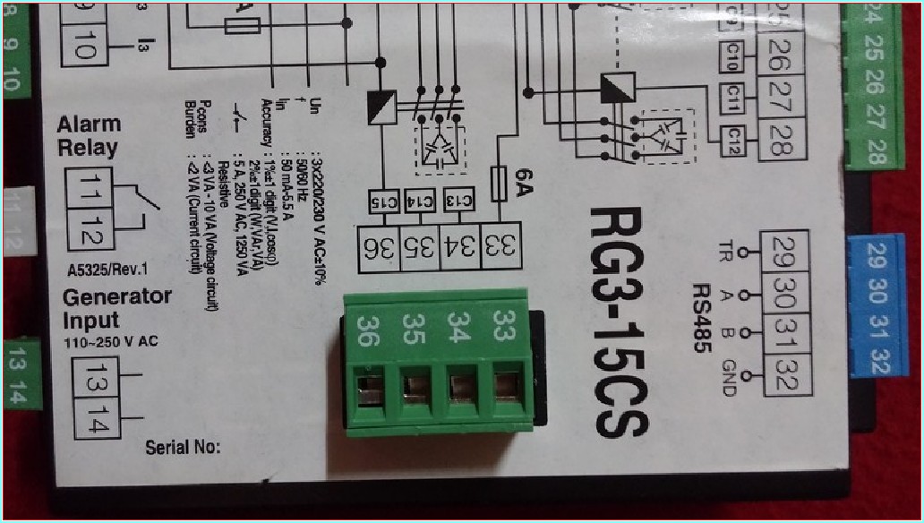 ENTES RG3-15CS SIFIR REAKTİF GÜÇ KONTROL RÖLESİ