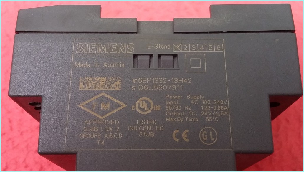 SIEMENS 6EP1332-1SH42 LOGO POWER SUPPLY GÜÇ KAYNAĞI