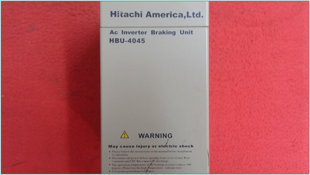 HİTACHİ HBU-4045 AC INVERTER BRAKİNG UNİT 25A SÜRÜCÜ