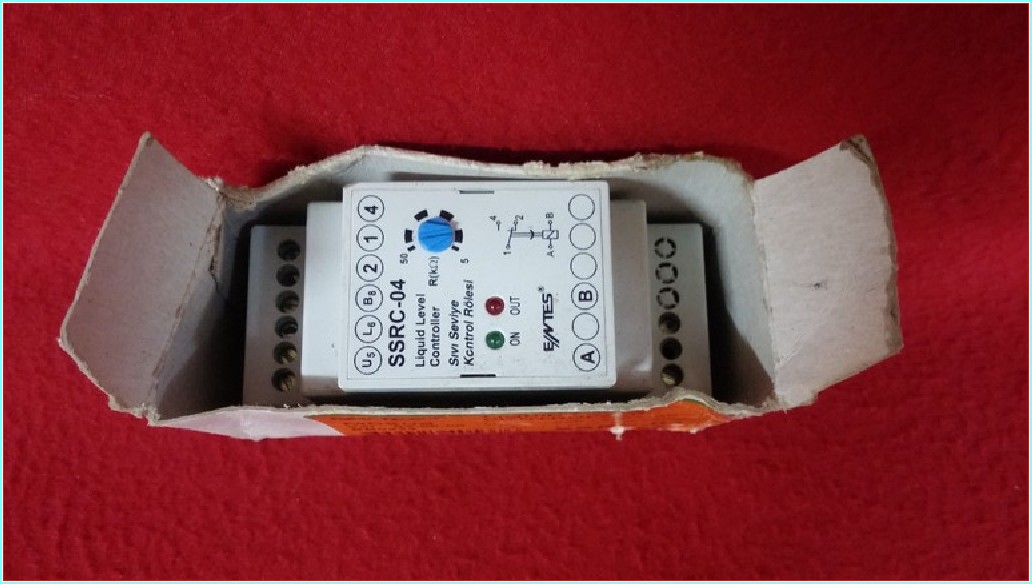 ENTES SSRC-04 SIFIR KUTULU SIVI SEVİYE KONTROL RÖLESİ