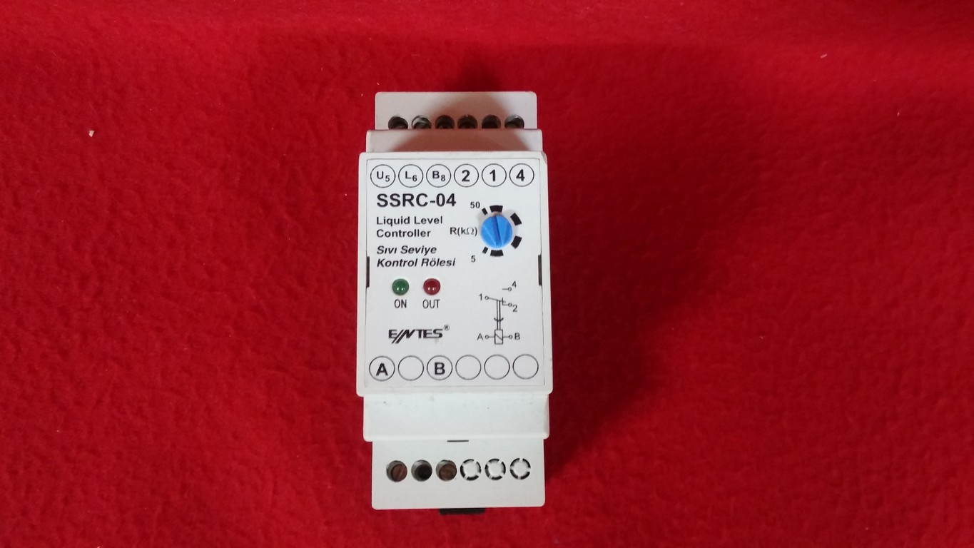 ENTES SSR-04 LİQUİD LEVEL CONTROLLER SIVI SEVİYE KONTROL RÖLESİ