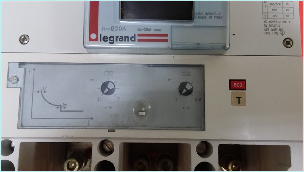 LEGRAND DPX 1250 800A 4 KUTUPLU TMŞ