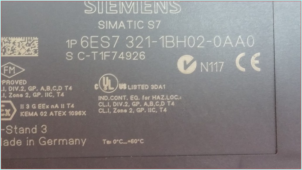 6ES7 321-1BH02-0AA0 6ES7321-1BH02-0AA0 SİEMENS 