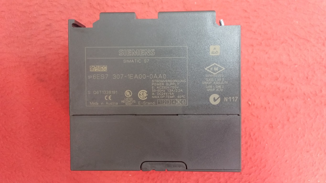 SIEMENS 6ES7 307-1EA00-0AA0 6ES7307-1EA00-0AA0 PS307 5A GÜÇ KAYNAĞI