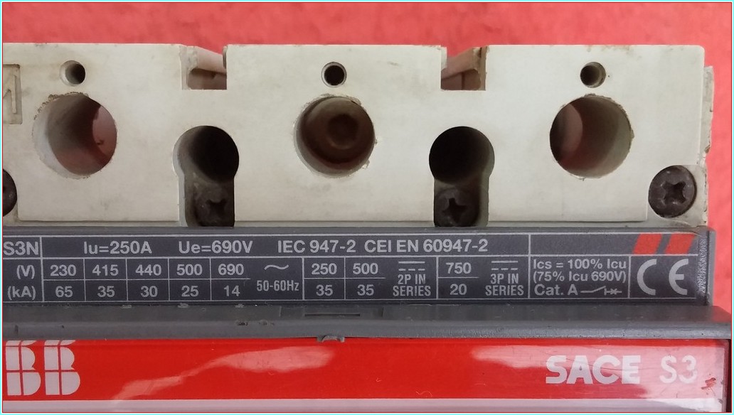 ABB SACE S3N 250A TMŞ