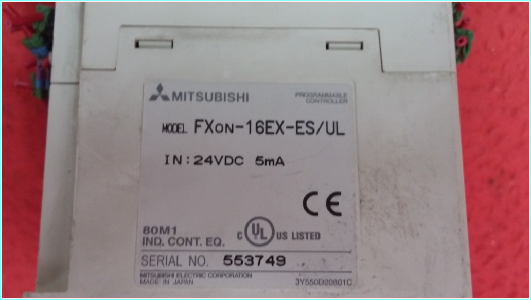 MITSUBISHI FXON-16EX-ES/UL PLC