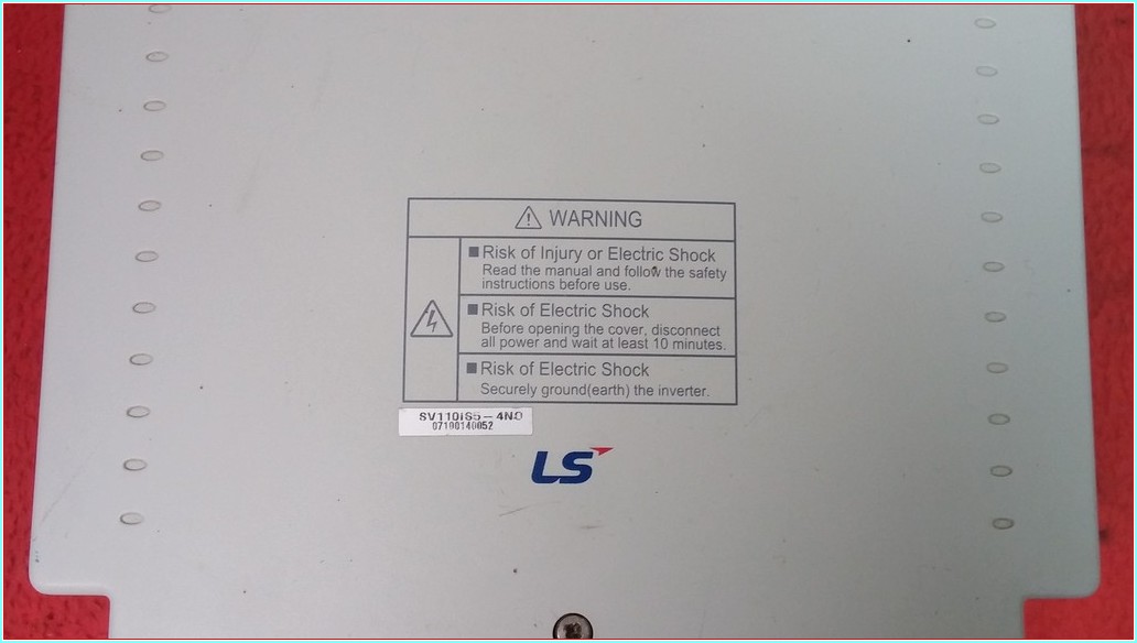 LS SV110İS5-4NO SV110İS5-4N0 11 KW 24 A SÜRÜCÜ 11KW INVERTER