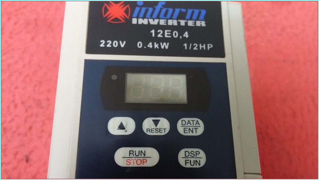 İNFORM 12E0,4 220V 0,4 KW 1/2 HP INVERTER SÜRÜCÜ