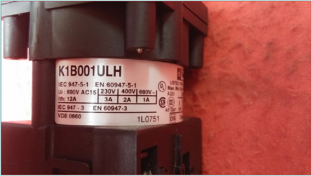 TELEMECANİQUE K1B001ULH 12A 1-0-2 TRANSFER PAKO