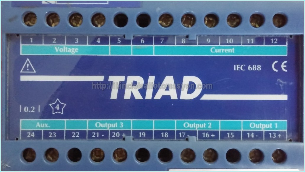 ENERDIS TRIAD T33 TD018 TD 018 IEC 688 T33 OBSOLETE- REPLACED BY TRIAD2 T303