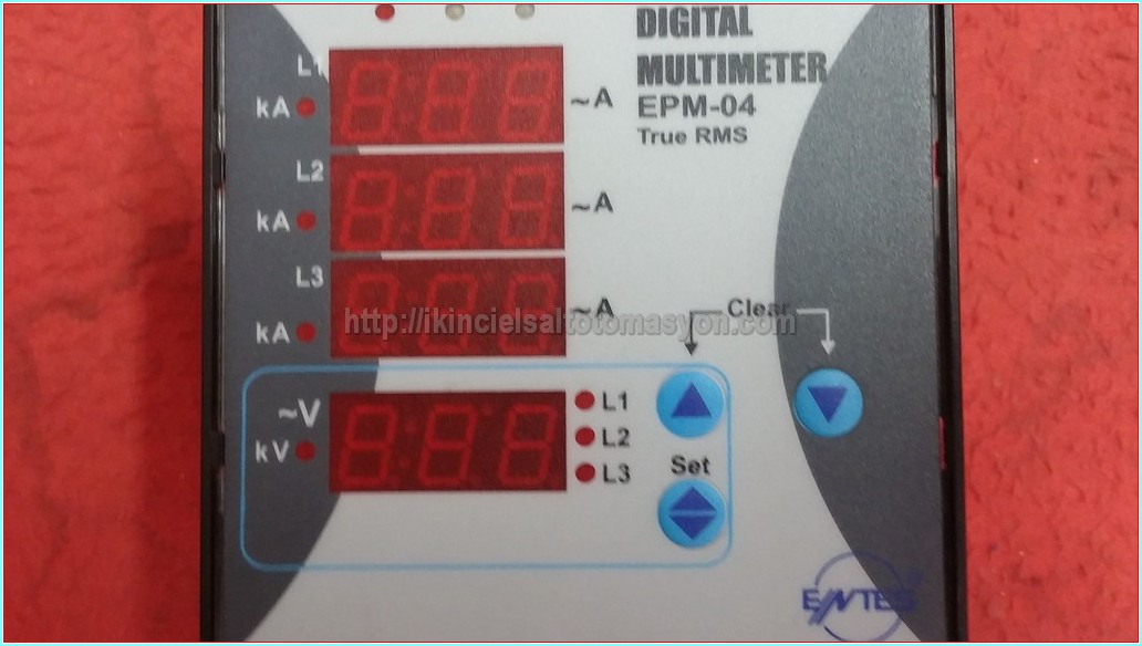 ENTES EPM-04 M0047 96X96DIGITAL MULTIMETER