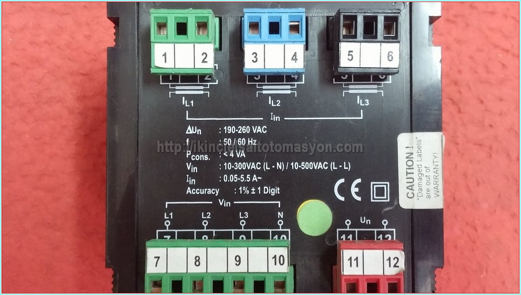 ENTES EPM-04 M0047 96X96DIGITAL MULTIMETER