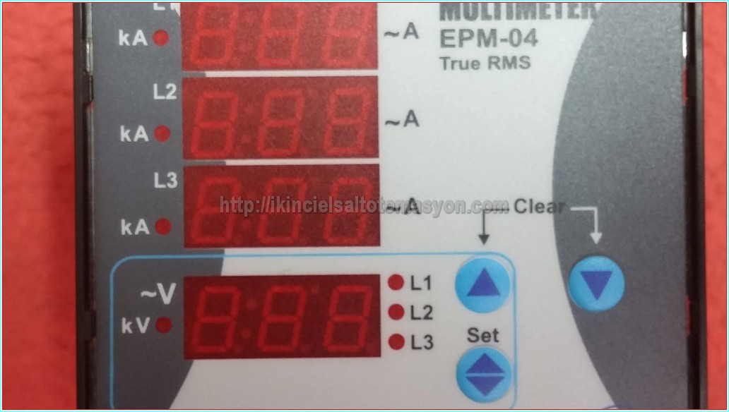 ENTES EPM-04 M0047 96X96DIGITAL MULTIMETER