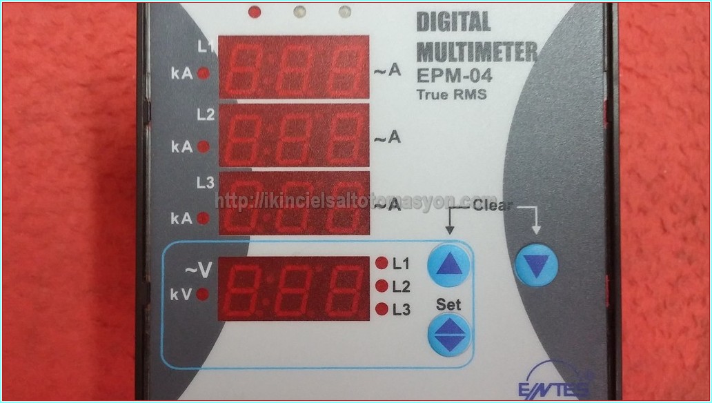 ENTES EPM-04 M0047 96X96DIGITAL MULTIMETER