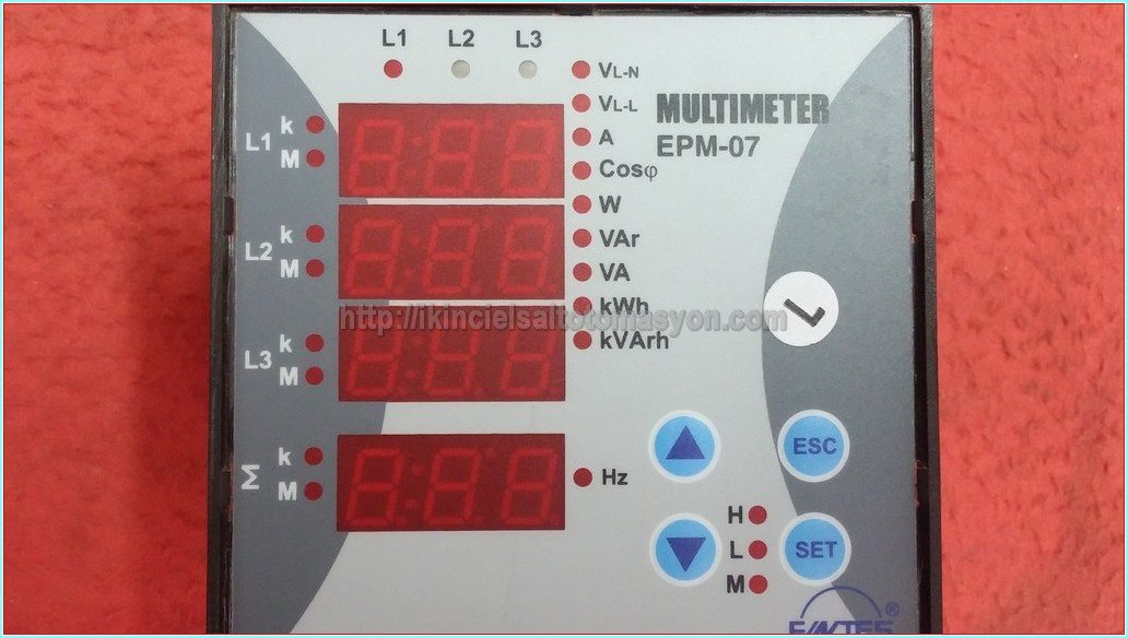 ENTES EPM-07 EPM 07 EPM07 MULTİMETER