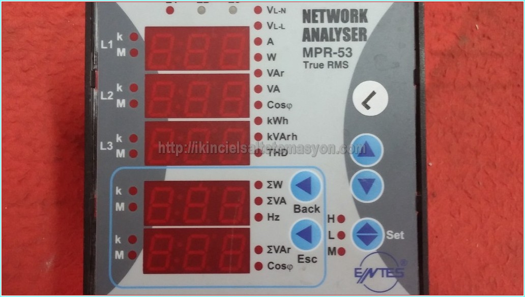 ENTES MPR-53 MPR 53 MPR53 NETWORK ANALYSER