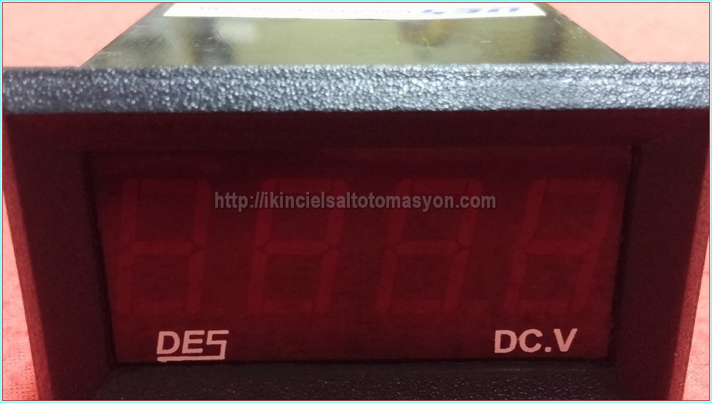 DES DC.V 50V 30X60 VOLTMETRE