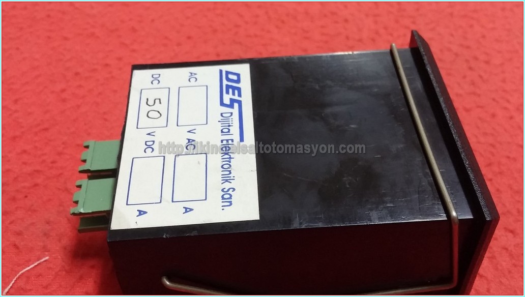 DES DC.V 50V 30X60 VOLTMETRE