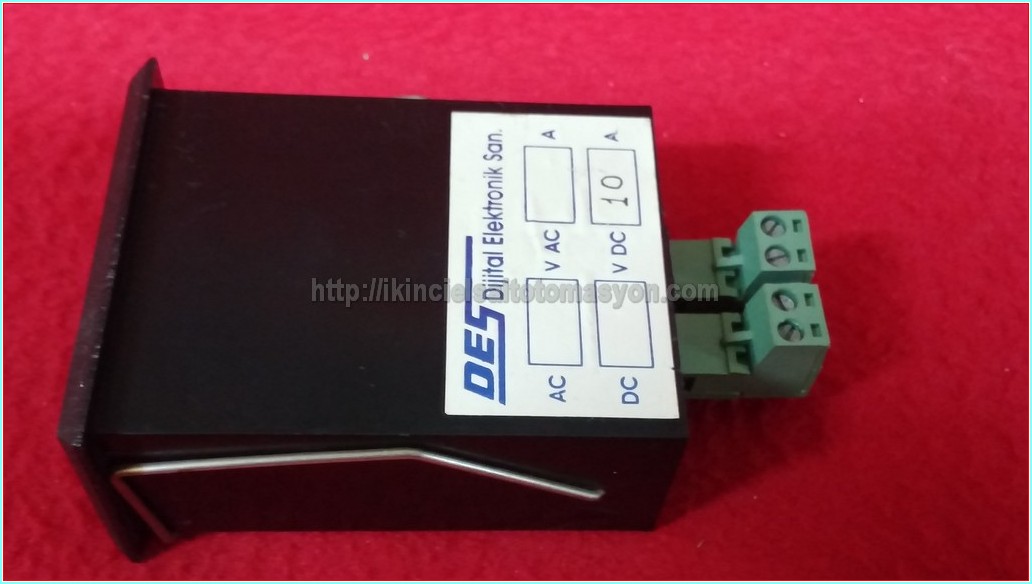 DES DC.A 10A 30X60 VOLTMETRE