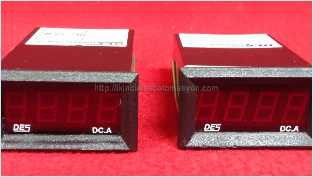 DES DC.A 10A 30X60 VOLTMETRE