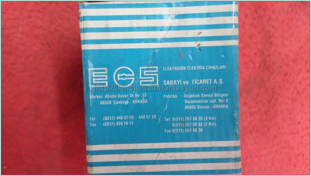 ECS WQ 96 RS 400-5A 96X96 ANALOG AMPERMETRE