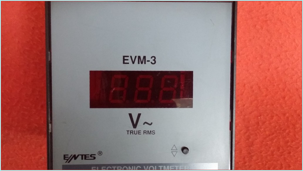 ENTES EVM-3 96X96 ELECTRONIC VOLTMETER