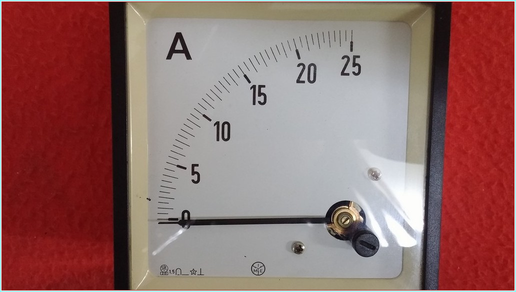 SET 5X25 5X125 5X30 ANALOG AMPERMETRE