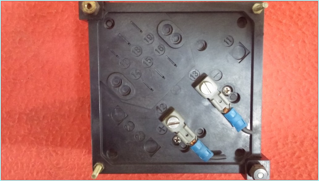SET 100X500 ANALOG VOLTMETRE