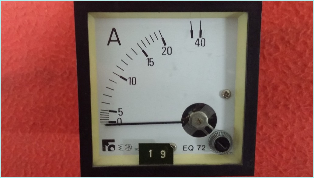 SET EQ 72E EQ 72 5X50 5X50 ANALOG AMPERMETRE
