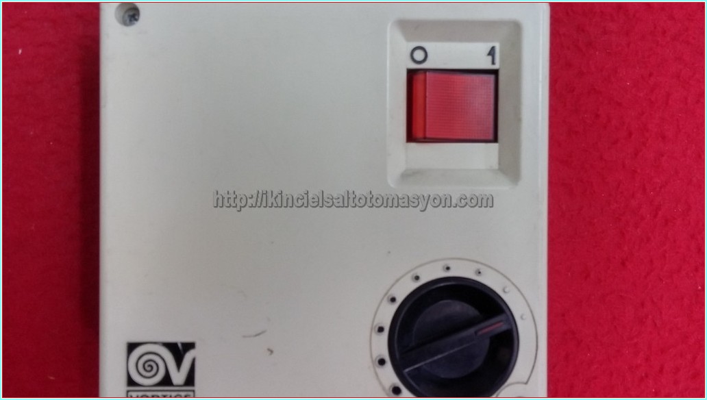 VORTICE SCNR/M ELEKTRONİK GERİ DÖNDÜRÜLEMEZ HIZ KONTROL CİHAZI