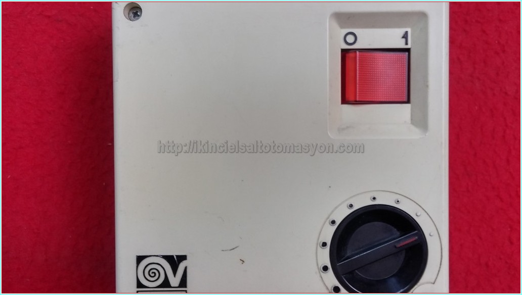 VORTICE SCNR/M ELEKTRONİK GERİ DÖNDÜRÜLEMEZ HIZ KONTROL CİHAZI
