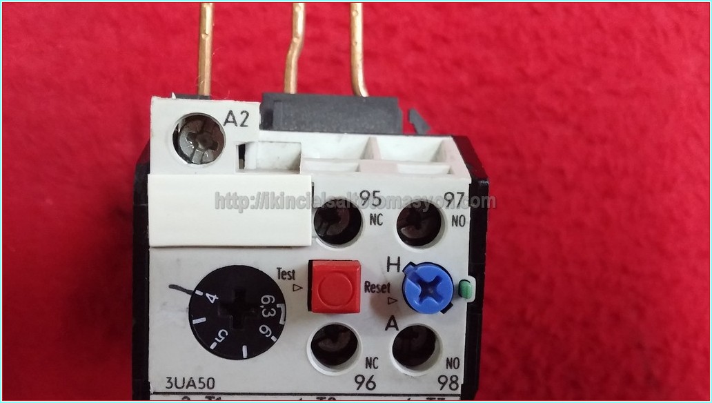 SIEMENS 3UA50 00-0J 0,63-1A MOTOR KORUMA