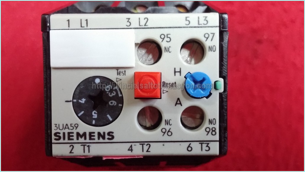 SIEMENS 3UA59 00-1G 4-6,3A MOTOR KORUMA