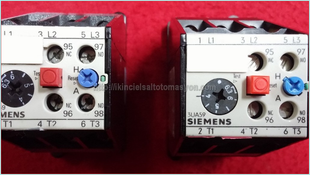 SIEMENS 3UA59 00-2A 10-16A MOTOR KORUMA