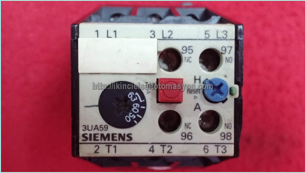 SIEMENS 3UA59 00-2P 50-63A MOTOR KORUMA
