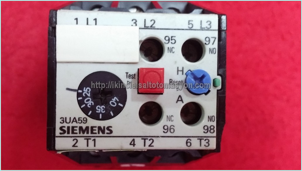 SIEMENS 3UA59 00-2P 50-63A MOTOR KORUMA