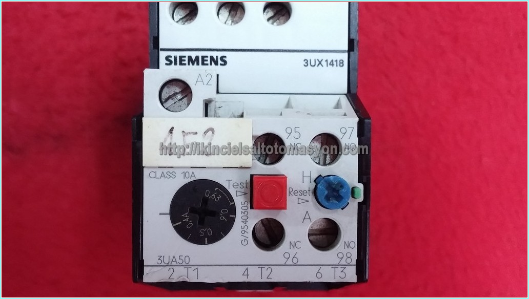 SIEMENS 3UA59 00-2P 50-63A MOTOR KORUMA