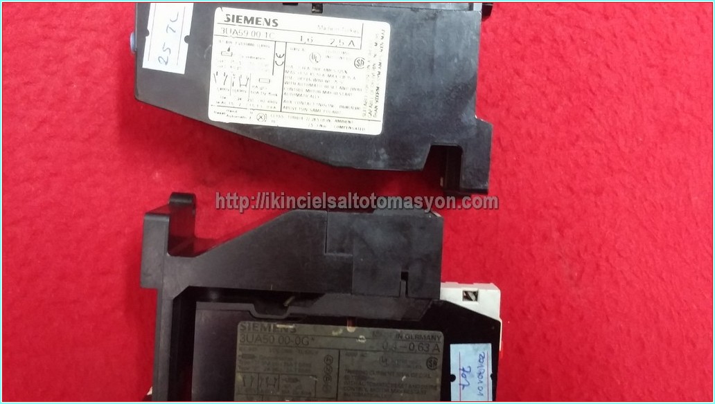 SIEMENS 3UA59 00-2P 50-63A MOTOR KORUMA