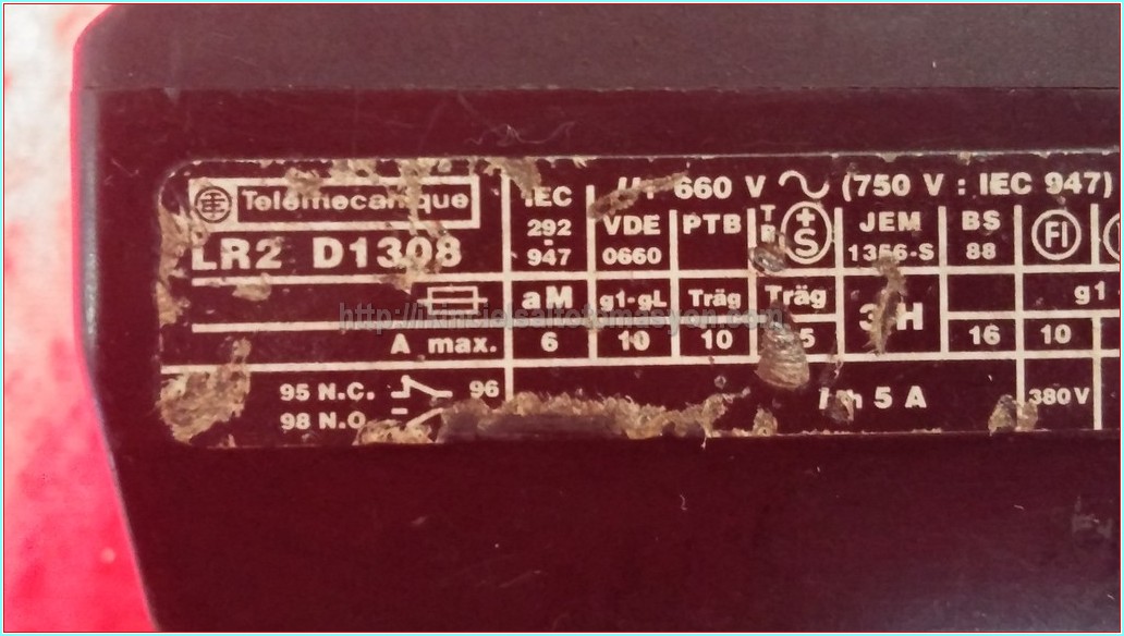 TELEMECANİQUE LR2 D1308 2,5-4A MOTOTR KORUMA