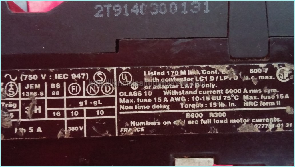TELEMECANİQUE LR2 D1308 2,5-4A MOTOTR KORUMA