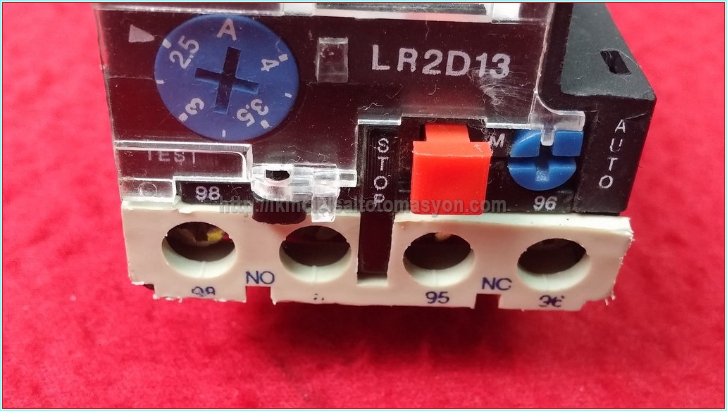 TELEMECANİQUE LR2 D1308 2,5-4A MOTOTR KORUMA