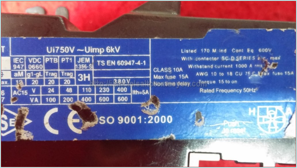 SAYPORT STR 13 5,5-8A MOTOR KORUMA