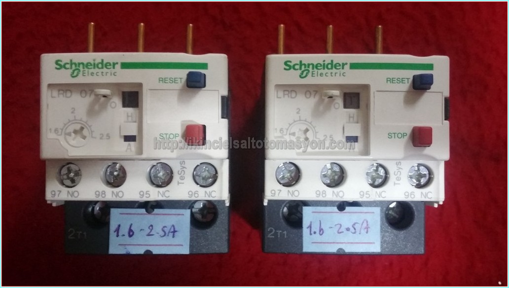 SCHNEİDER LRD 07 1,6-2,5A MOTOR KORUMA