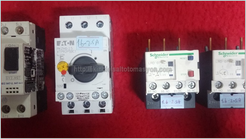 SCHNEİDER LRD 07 1,6-2,5A MOTOR KORUMA