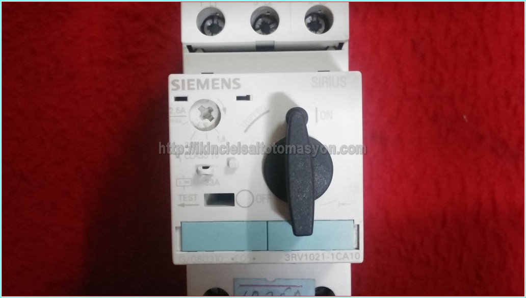 SIEMENS 3RV1021-1CA10 1,8-2,5A SIRIUS MOTOR KORUMA